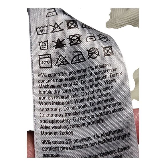 ALLSAINTS Rex I W 32 Button Fly Jeans Men Cotton Dark Wash Turkey Streetware - Picture 7 of 10